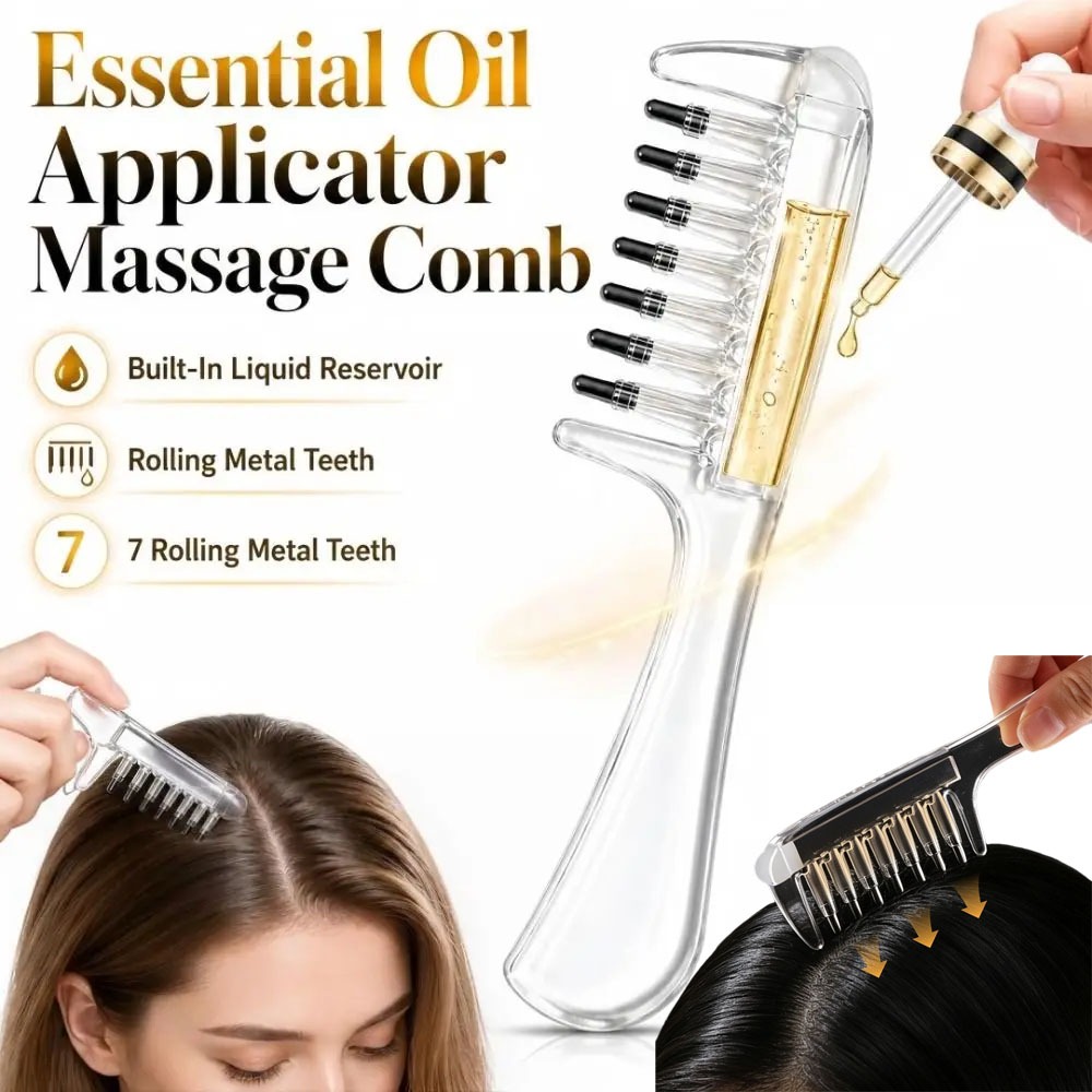 Scalp Applicator Massage Comb, - đánh giá và giá Root Stimulator Liquid
