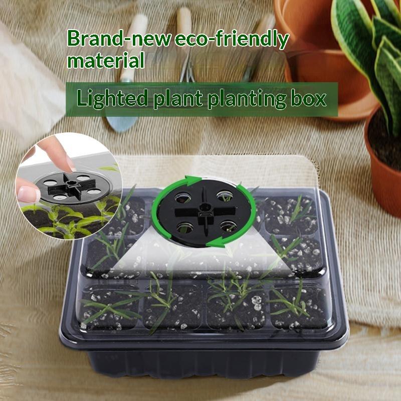 6/12-Cell Home Seed Starter Tr - đánh giá và giá Humidity Dome Kit